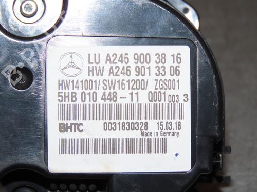 Climate control MERCEDES-BENZ A-CLASS (W176) A 200 CDI / d 4-matic (176.002) | BP29645000I5 