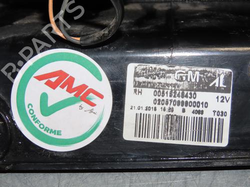 Right taillight OPEL COMBO Box Body/MPV (X12) 1.6 CDTI (B05) | BP30366585C35