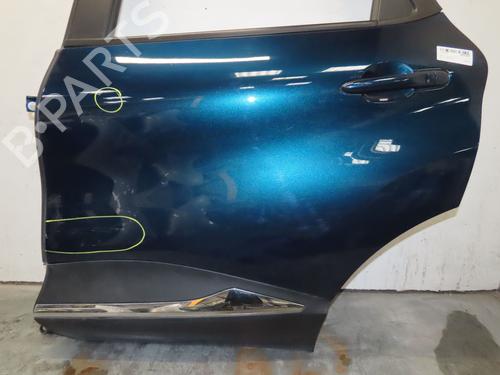 Left rear door RENAULT CAPTUR I (J5_, H5_) 1.5 dCi 90 (J5N4, J5M5, J5MW, J5M6, J5AL, J5AJ) | BP29345124C4 