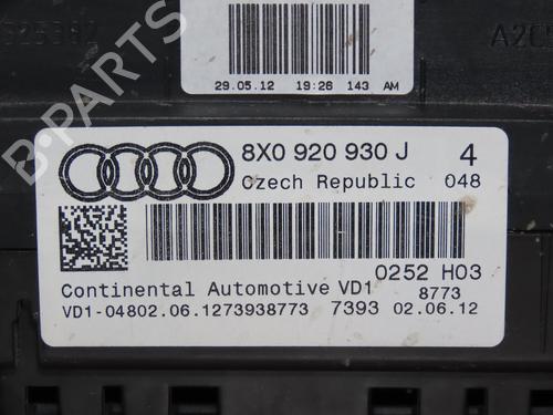 Instrument cluster AUDI A1 (8X1, 8XK) 1.6 TDI | BP20128182C47 