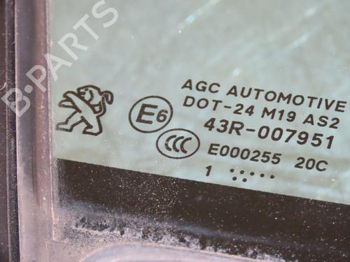 Front right quarter glass PEUGEOT 208 I (CA_, CC_) 1.6 VTi | BP26145608C112