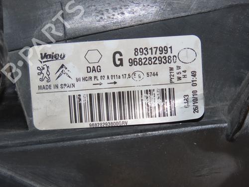 Left headlight PEUGEOT PARTNER Box Body/MPV 1.6 HDi | BP33998674C28 - Image 5