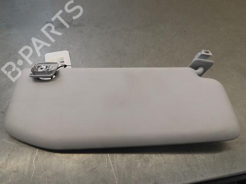 Used Left sun visor PEUGEOT 208 I (CA_, CC_) 1.2 VTI 82 (82 hp) 24651016