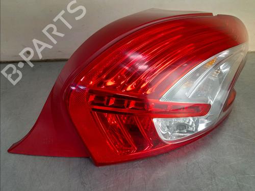 Used Right taillight PEUGEOT 208 I (CA_, CC_) 1.4 HDi (68 hp) 12207354