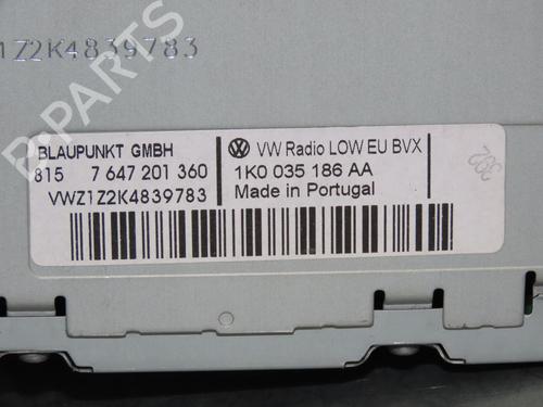 Radio VW SCIROCCO III (137, 138) 1.4 TSI | BP17041927E6 