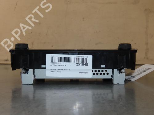 Display monitor SKODA FABIA III (NJ3) 1.0 TSI | BP28966737C48 