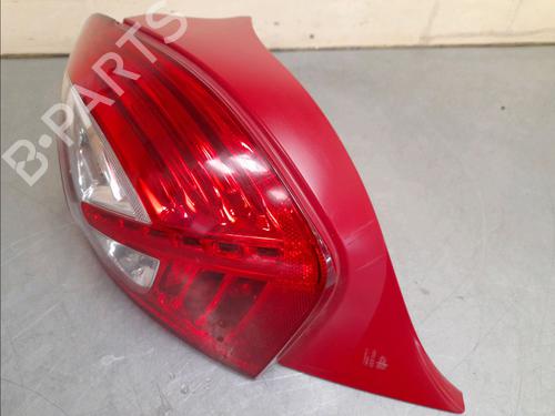 Used Left taillight PEUGEOT 208 I (CA_, CC_) 1.6 HDi (92 hp) 15046661