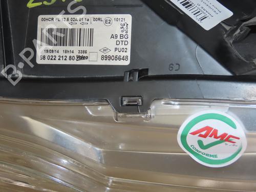 Right headlight PEUGEOT 208 I (CA_, CC_) 1.2 VTI 82 | BP36544853C29  - Image 5