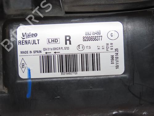 Right headlight RENAULT MODUS / GRAND MODUS (F/JP0_) 1.5 dCi 75 | BP32308136C29 - Image 5