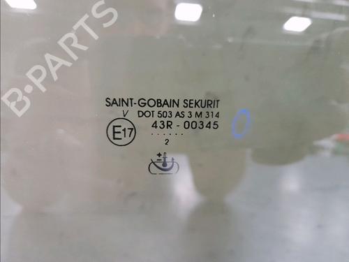 Rear left door window PEUGEOT 208 I (CA_, CC_) 1.6 HDi | BP15273374C20 