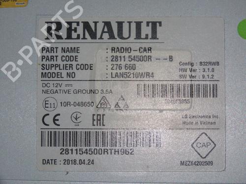 Radio RENAULT CLIO IV (BH_) 1.5 dCi 90 | BP22366649E6 