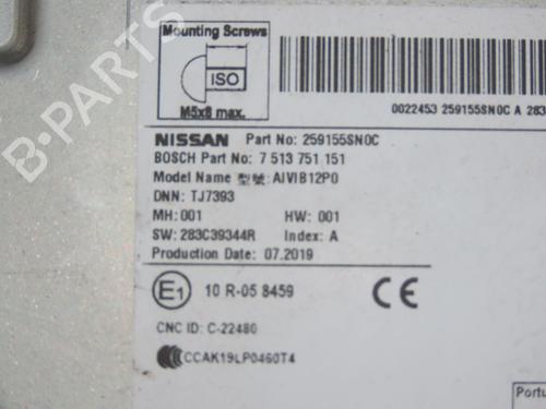 Radio NISSAN LEAF (ZE1) Electric | BP36486829E6 - Image 9