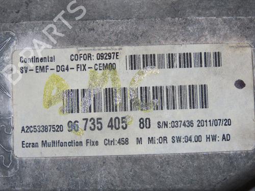 Display CITROËN C5 III (RD_) 2.0 HDi 165 (RDRHHA, RDRHH8) (163 hp) 18912860