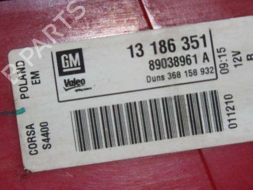 Right taillight OPEL CORSA D (S07) 1.3 CDTI (L08, L68) | BP19440718C35 