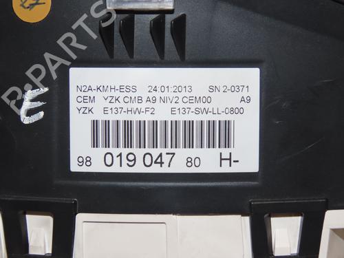 Instrument cluster PEUGEOT 208 I (CA_, CC_) 1.2 VTI 82 | BP22366599C47 