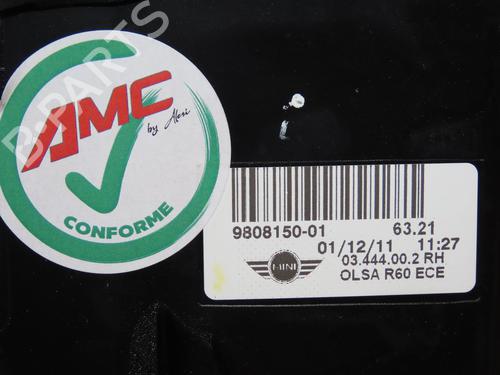 Right taillight MINI MINI COUNTRYMAN (R60) Cooper D | BP30691797C35 - Image 9