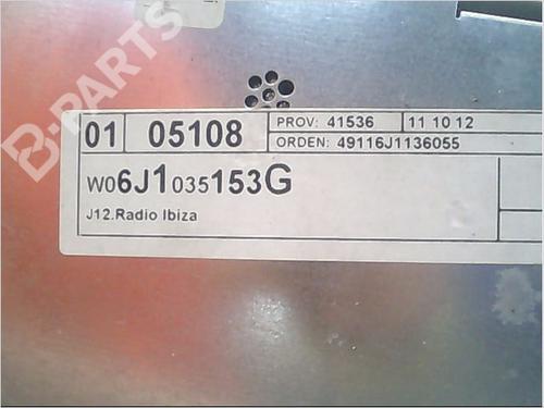Radio SEAT IBIZA IV (6J5, 6P1) 1.6 TDI | BP9407399E6 