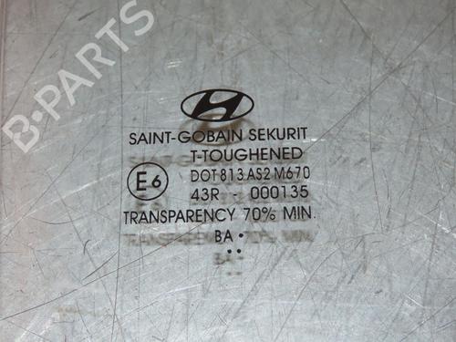 Rear right door window HYUNDAI i10 I (PA) 1.2 | BP27665794C21 
