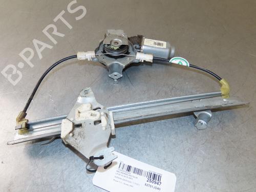 Rudehejsemekanisme venstre bagtil NISSAN QASHQAI I (J10, NJ10) 1.5 dCi (106 hp) 28828573