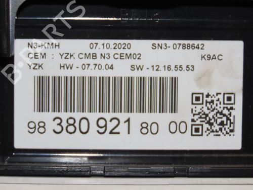 instrument-cluster-citroen-berlingo-box-bodympv-k9-2018-36486810 main image