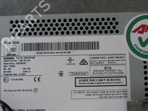 Used Radio NISSAN MICRA V (K14) 1.0 IG-T (92 hp) 30606347