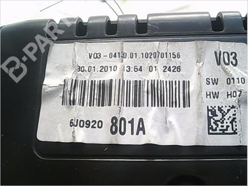 Instrument cluster SEAT IBIZA IV (6J5, 6P1) 1.6 TDI | BP9407329C47 