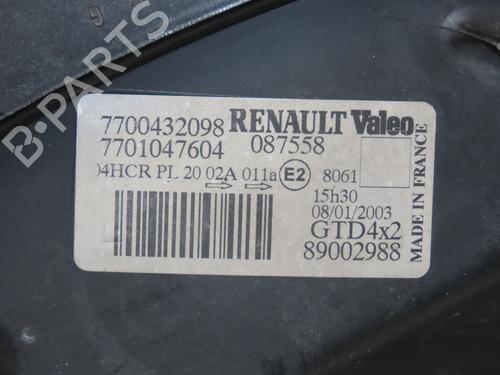 Used Left headlight RENAULT SCÉNIC I MPV (JA0/1_, FA0_) 1.9 dCi (JA05, JA1F) (102 hp) 17085453