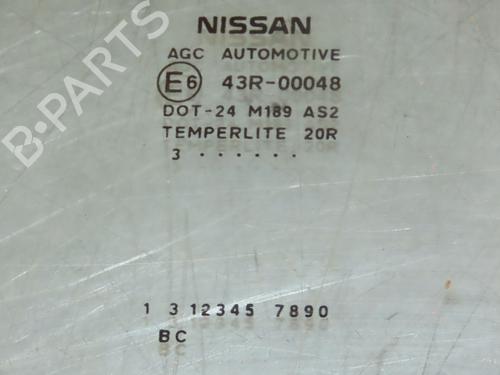 Rear left door window NISSAN NOTE (E11, NE11)  | BP22848341C20 