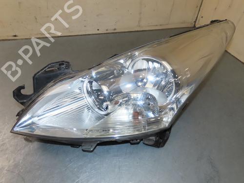 Left headlight PEUGEOT 3008 I MPV (0U_) 1.6 HDi | BP26015052C28