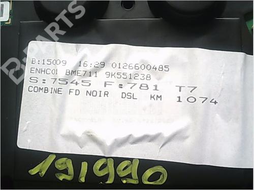 Instrument cluster PEUGEOT 308 I (4A_, 4C_) 1.6 HDi | BP9405488C47 