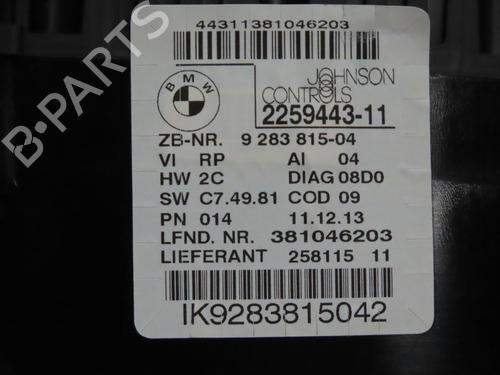 Instrument cluster BMW X1 (E84) sDrive 16 d | BP27856786C47 