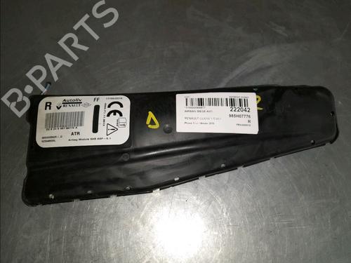 Højre sæde airbag RENAULT CLIO IV (BH_) 1.5 dCi 90 (90 hp) 12431436