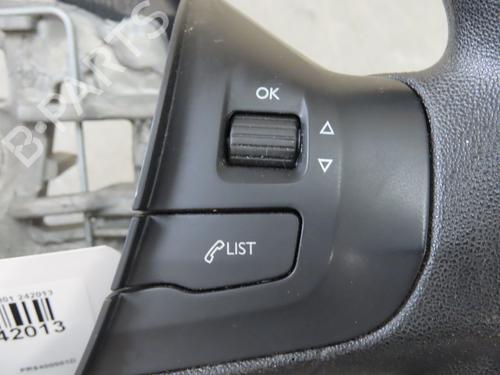 Used Steering wheel PEUGEOT 208 I (CA_, CC_) 1.2 PureTech 82 (82 hp) 27438291