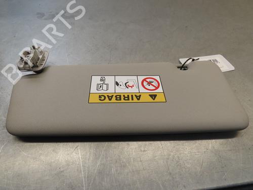 Used Right sun visor RENAULT CAPTUR I (J5_, H5_) 1.5 dCi 90 (J5N4, J5M5, J5MW, J5M6, J5AL, J5AJ) (90 hp) 24651007