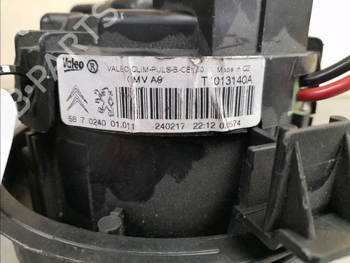 Used Heater blower motor PEUGEOT 208 I (CA_, CC_) 1.6 HDi / BlueHDi 75 (75 hp) 23157983