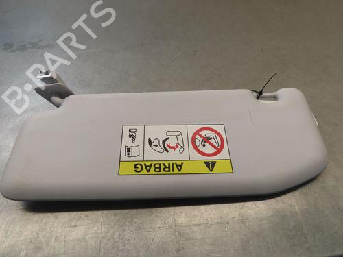 Used Right sun visor PEUGEOT 208 I (CA_, CC_) 1.2 VTI 82 (82 hp) 24707130