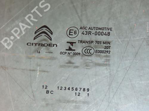 Dør rude højre foran CITROËN C3 / C3 ORIGIN III (SX) 1.2 THP 110 (110 hp) 27621492
