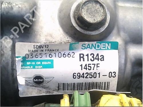 AC compressor MINI MINI (R56) Cooper S | BP9406459M34