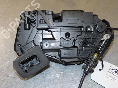 Rear right lock VW GOLF VII (5G1, BQ1, BE1, BE2) 1.5 TSI | BP17656601C99 