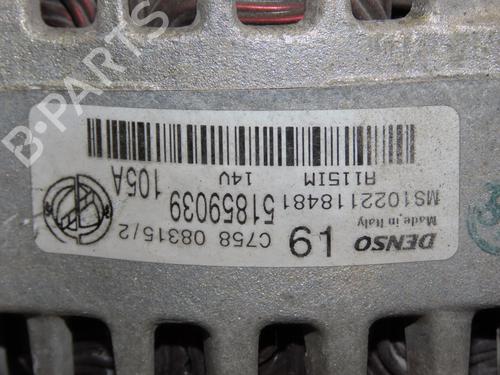 Alternator FIAT 500L (351_, 352_) 1.4 (199LYB1B) | BP19057665M7 