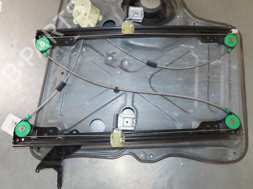 Used Front right window mechanism VW TRANSPORTER T5 Van (7HA, 7HH, 7EA, 7EH) 2.5 TDI (130 hp) 29469608
