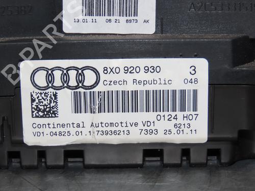 Used Instrument cluster AUDI A1 (8X1, 8XK) 1.2 TFSI (86 hp) 22366577