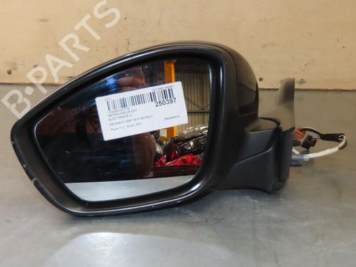 Left mirror PEUGEOT 208 I (CA_, CC_) 1.6 HDi | BP28284650C26 