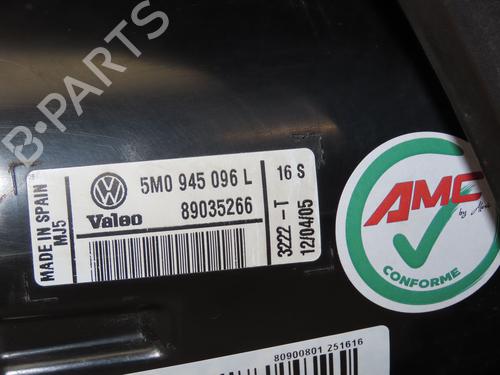 Right taillight VW GOLF PLUS V (5M1, 521) 1.9 TDI | BP30265935C35 