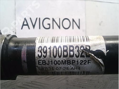 Right front driveshaft NISSAN QASHQAI / QASHQAI +2 I (J10, NJ10, JJ10E) 1.5 dCi | BP9407840M39 