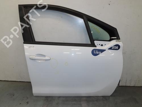 Right front door PEUGEOT 208 I (CA_, CC_) 1.2 VTi 68 / PureTech 68 | BP26608535C3 