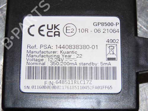 Antenne/Base PEUGEOT BOXER Platform/Chassis 2.2 BlueHDi 140 (140 hp) 16429056