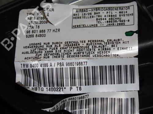 Right seat airbag PEUGEOT 307 Break (3E) 1.6 HDi 110 | BP23158269C14 