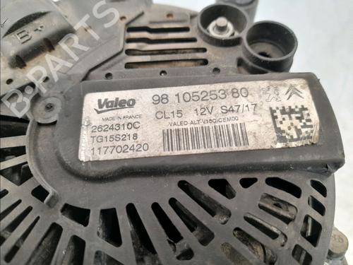 Used Alternator PEUGEOT EXPERT Van (V_) 1.6 BlueHDi 115 (115 hp) 27550863
