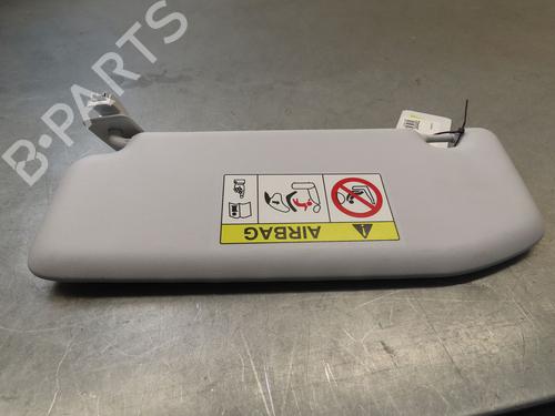 Used Right sun visor PEUGEOT 208 I (CA_, CC_) 1.2 PureTech 82 (82 hp) 24624378